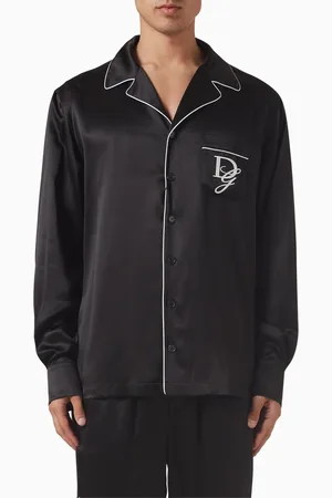 Dolce & Gabbana Vanity Pyjama Shirt in Silk