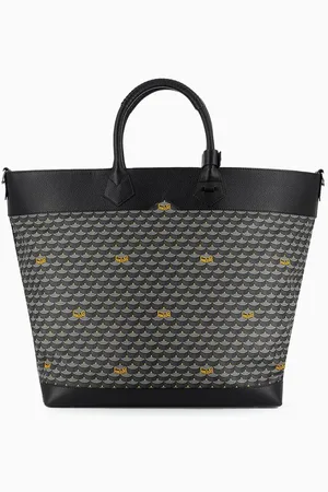 FAURÉ LE PAGE Carry On 36 Tote Bag in Coated-canvas & Leather