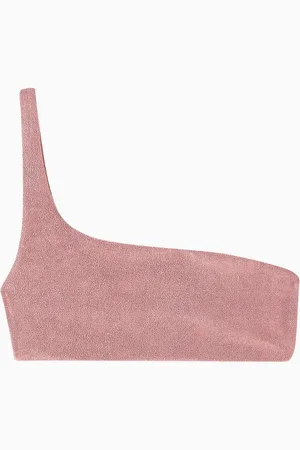 Jade Swim Eliza Bikini Top in Terry