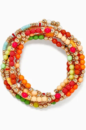 Roxanne Assoulin The Merry & Bright Bunch Bracelets, Set of 6