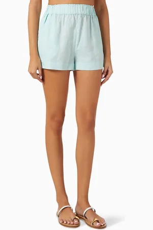 Bondi Born Leiden Relaxed Shorts in Linen