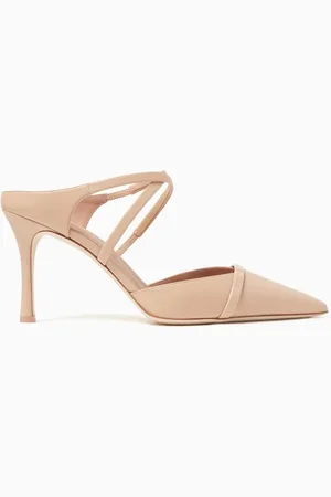 MALONE SOULIERS Yoana 80 Mules in Nappa & Patent Leather
