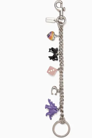 Coach Motif Chain Bag Charm