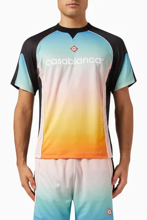 Casablanca Gradient Football T-shirt