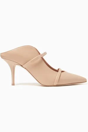 MALONE SOULIERS Maureen 70 Mules in Nappa & Patent Leather