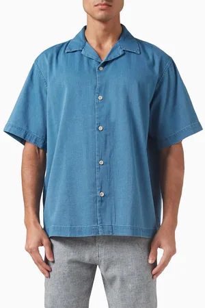 SELECTED Boxy Shirt in Denim