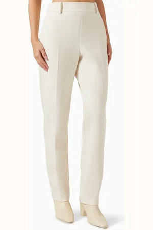 Khaite Cambie Pants in Wool-blend