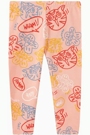 Kenzo Graphic-print Leggings in Cotton
