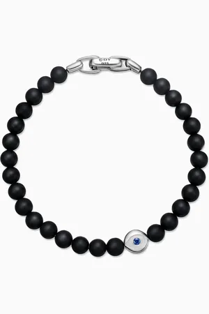 David Yurman Spiritual Evil Eye Bracelet in Sterling Silver