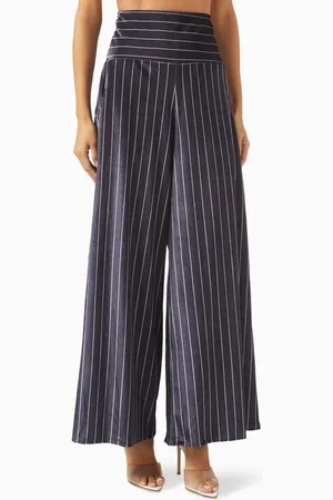 Leslie Amon Cityjama High-waisted Pants in Velvet