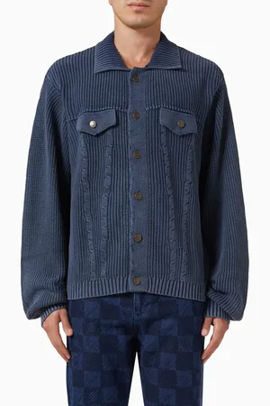 Daily paper Tano Cardigan in Cotton Knit