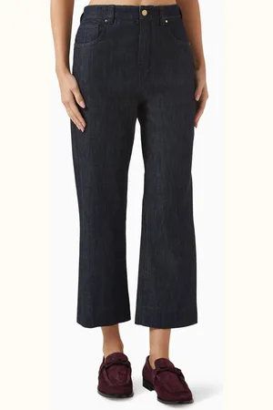 Max Mara Terra Crop Jeans in Denim