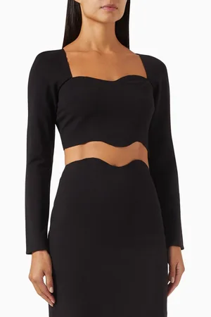 Staud Corde Crop Top in Rayon-blend