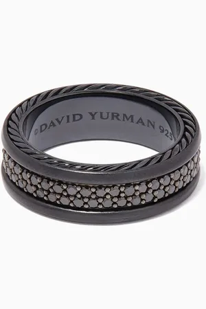 David Yurman Streamline® Diamond Two Row Band Ring