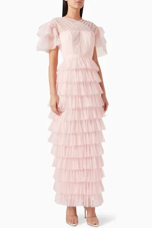 HUISHAN ZHANG Giuliana Maxi Dress in Tulle