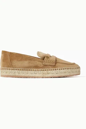 Gianvito Rossi Lido Flat Espadrilles in Suede