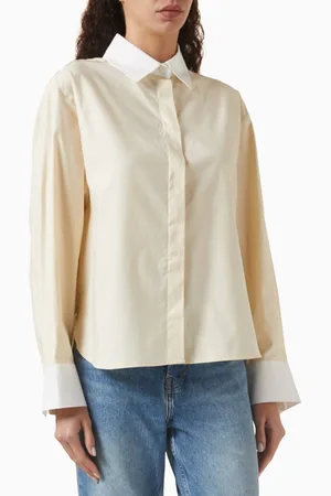 Reformation Andy Oversized Shirt in Organic-cotton