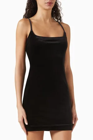 GOOD AMERICAN Mini Dress in Velvet