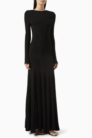 CHRISTOPHER ESBER Bezel Quartz Maico Maxi Dress in Viscose
