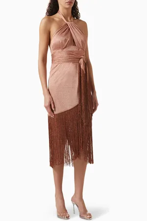 Azulu Sunset Fringe Dress
