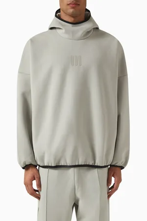 adidas X Fear of God Athletics Hoodie in Suede Fleece