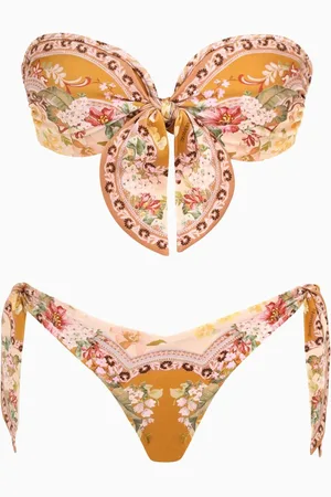 ZIMMERMANN Wylie Bikini Set in Stretch Nylon