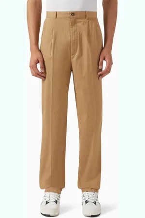 Michael Kors Pleated Pants in Cotton