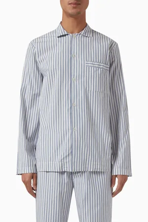 Tekla Long-sleeve Shirt in Cotton Poplin