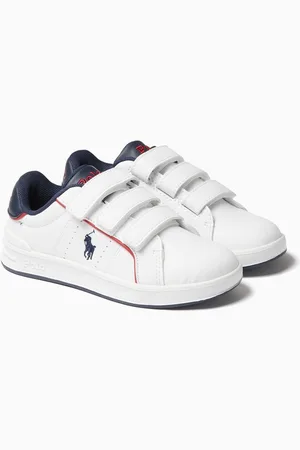 Ralph Lauren Heritage Court III Sneakers in Faux Leather