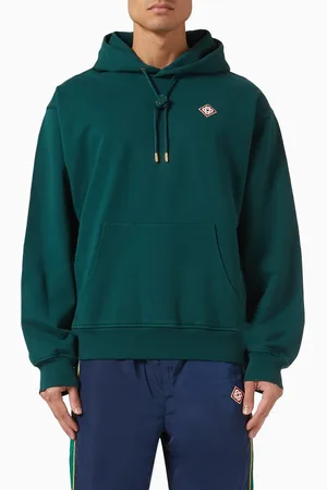 Casablanca Logo-patch Hoodie in Cotton