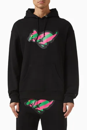 ICECREAM Running Puppy Hoodie in Cotton Loopback