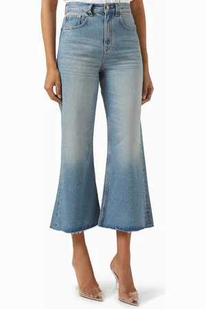 Victoria Beckham Victoria Cropped Wide-leg Jeans
