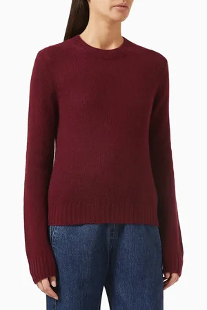 ENZA COSTA Easy Crew Neck Sweater in Cashmere