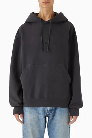 Saint Laurent Cassandre Hoodie in Cotton Fleece