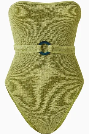 Bond Eye Belted Fane One-piece Swimsuit