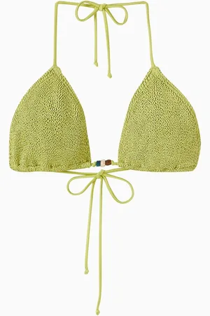 Bond Eye Beaded Ingrid Triangle Bikini Top