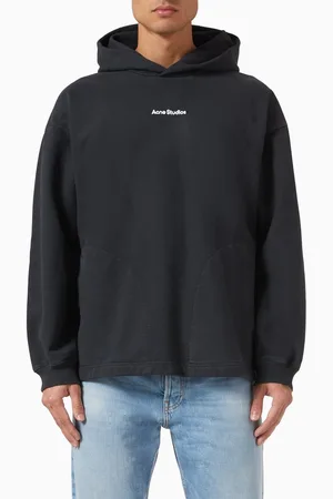 Acne Studios Fikka Stamp Hoodie in Cotton