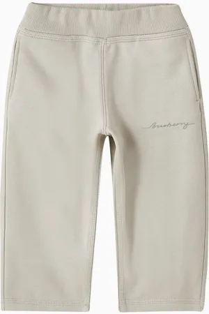 Burberry Jackson Logo Sweatpants in Cotton