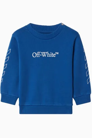 OFF-WHITE Bookish Diag Sweatshirt in Cotton