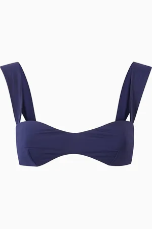 MAGDA BUTRYM Retro Bustier Bikini Top