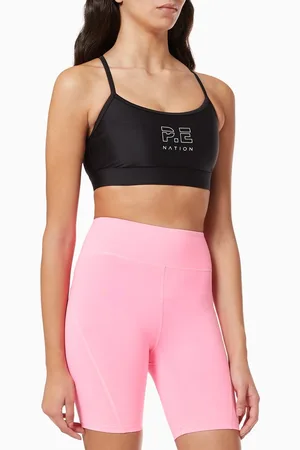 P.E Nation Stadium Sports Bra in Recycled Polyester