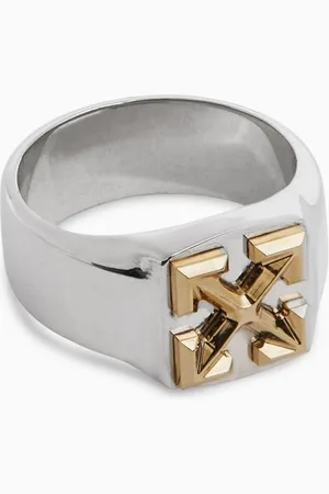 OFF-WHITE Arrow Ring in Brass