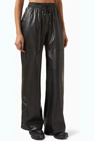 Heroine Cara Cargo Pants in Faux Leather