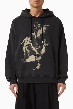 OFF-WHITE Martyrdom Skate Hoodie in Cotton