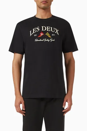 Les Deux Ivy League T-shirt in Organic Cotton