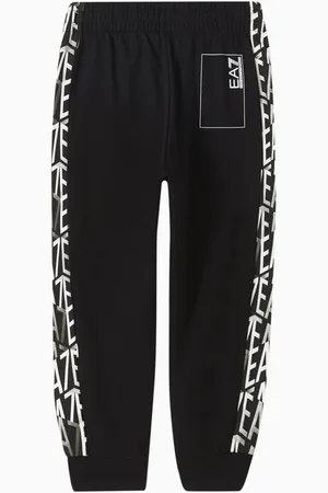 Emporio Armani Graphic Logo-print Sweatpants