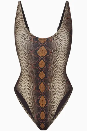 SKIMS Scoop-neck One-piece Swimsuit