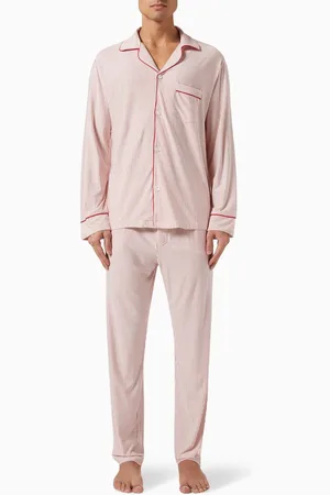Eberjey William Printed Long PJ Set in Modal