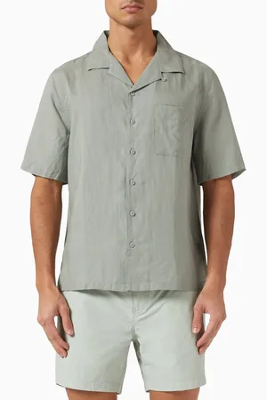 ONIA Vacation Shirt in Linen-blend