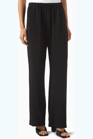 ENZA COSTA Everywhere Straight-leg Pants in Crepe
